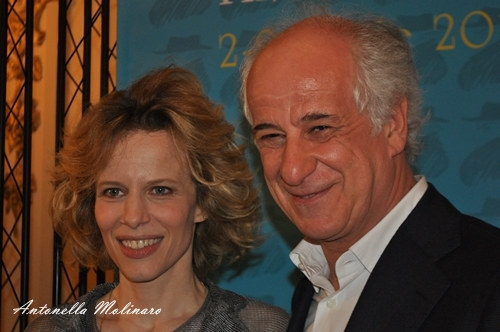 Sonia Bergamasco e Toni Servillo