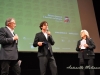 L'attore Riccardo Scamarcio con la regista Margarethe Von Trotta ed il direttore del BIF&ST Felice Laudadio