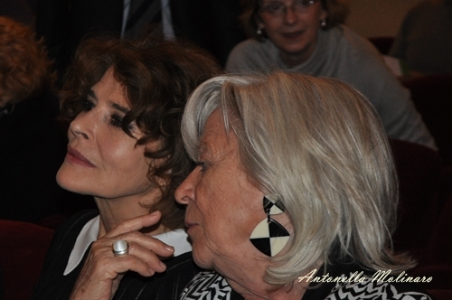 L'attrice Fanny Ardant e la regista Margarethe Von Trotta