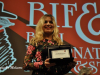 L'attrice Micaela Ramazzotti premiata al BIF&ST