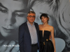 L'attrice Celeste Dalla Porta con il direttore del festival Oscar Iarussi