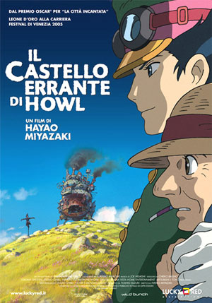 locandina del film "Il castello errante di howl locandina del film "Il castello errante di howl