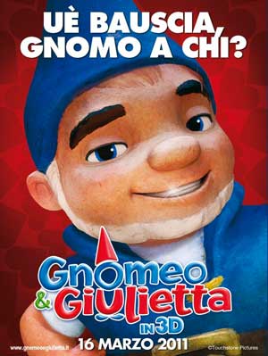 locandina del film "gnomeo e giulietta"