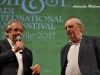 Il regista Dario Argento al BIF&ST con Felice Laudadio