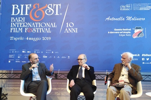 Ennio Morricone e Giuseppe Tornatore si raccontano al BIF&ST