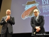 Ennio Morricone e Giuseppe Tornatore sul palco del Petruzzelli