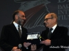 Ennio Morricone e Giuseppe Tornatore sul palco del Petruzzelli