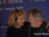 L'attrice e regista Valeria Golino con Felice Laudadio