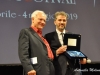 Walter Fasano premiato da Roberto Perpignani