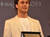 L'attore Matteo Olivetti premiato per La terra dell'abbastanza