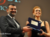 L'attrice Miriam Leone premiata al BIF&ST dal sindaco di Bari Antonio De Caro