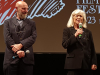 Il presidente del BIFEST, la regista Margarethe Von Trotta con il direttore della fotografia Luca Bigazzi