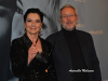 L'attrice Monica Guerritore con il marito Roberto Zaccaria