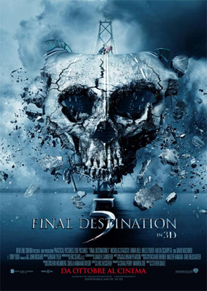 locandina ufficiale del film final destination 5